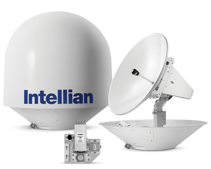 Intellian® T100W Ku-band TVRO system
