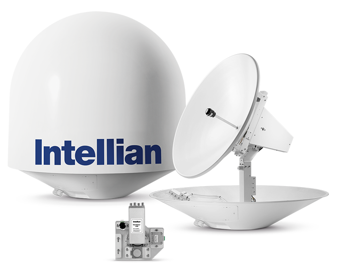 Intellian® T130W Ku-band TVRO systeem