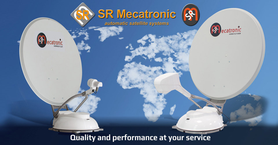 Mecatronic automatic satellite TV antenna systems