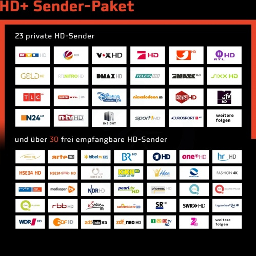 HD+ zenderpakket