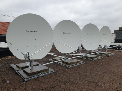 Multiple Satellite TV installation - 4 satellite positions