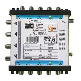 GT-SAT GT-dMS4T Hybrid dCSS multiswitch - 64UB