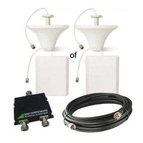 Hiboost signal booster extension kit - 2 antennas