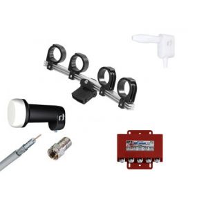 TRIAX 80 MULTIFEED UITBREIDING - ASTRA 1, 2 EN 3 EN HOTBIRD