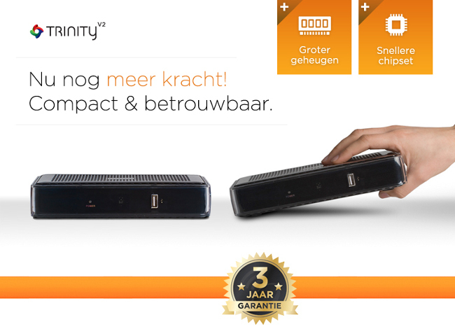 Coolstream Trinity V2 Coolstream Trinity V2 kabel ontvanger (DVB-C)