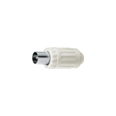 Connector - Digitenne Via de IEC 169-2 plug en de coax kabel verbindt u de antenne met de digitale ontvanger