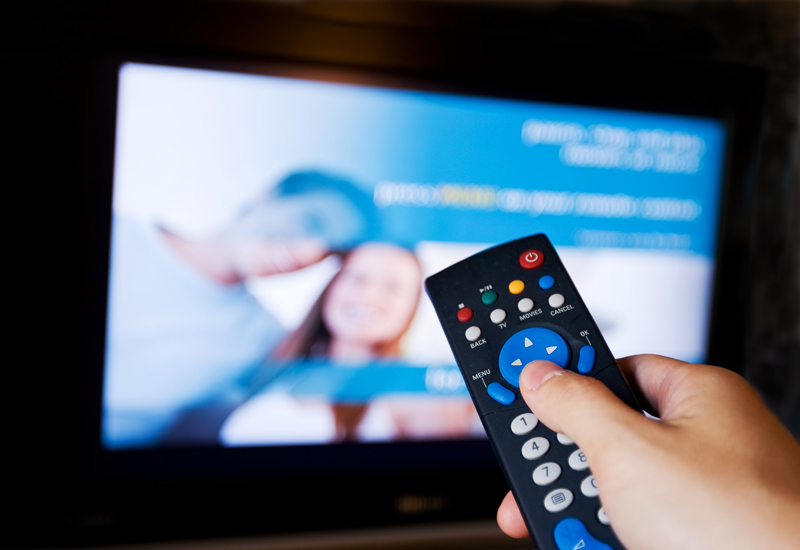 satelliet televisie op de computer of laptop