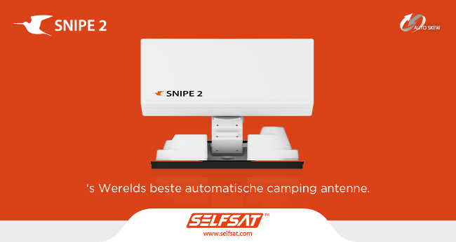 Selfsat Snipe 2 Selfsat Snipe 2 automatische satelliet schotel